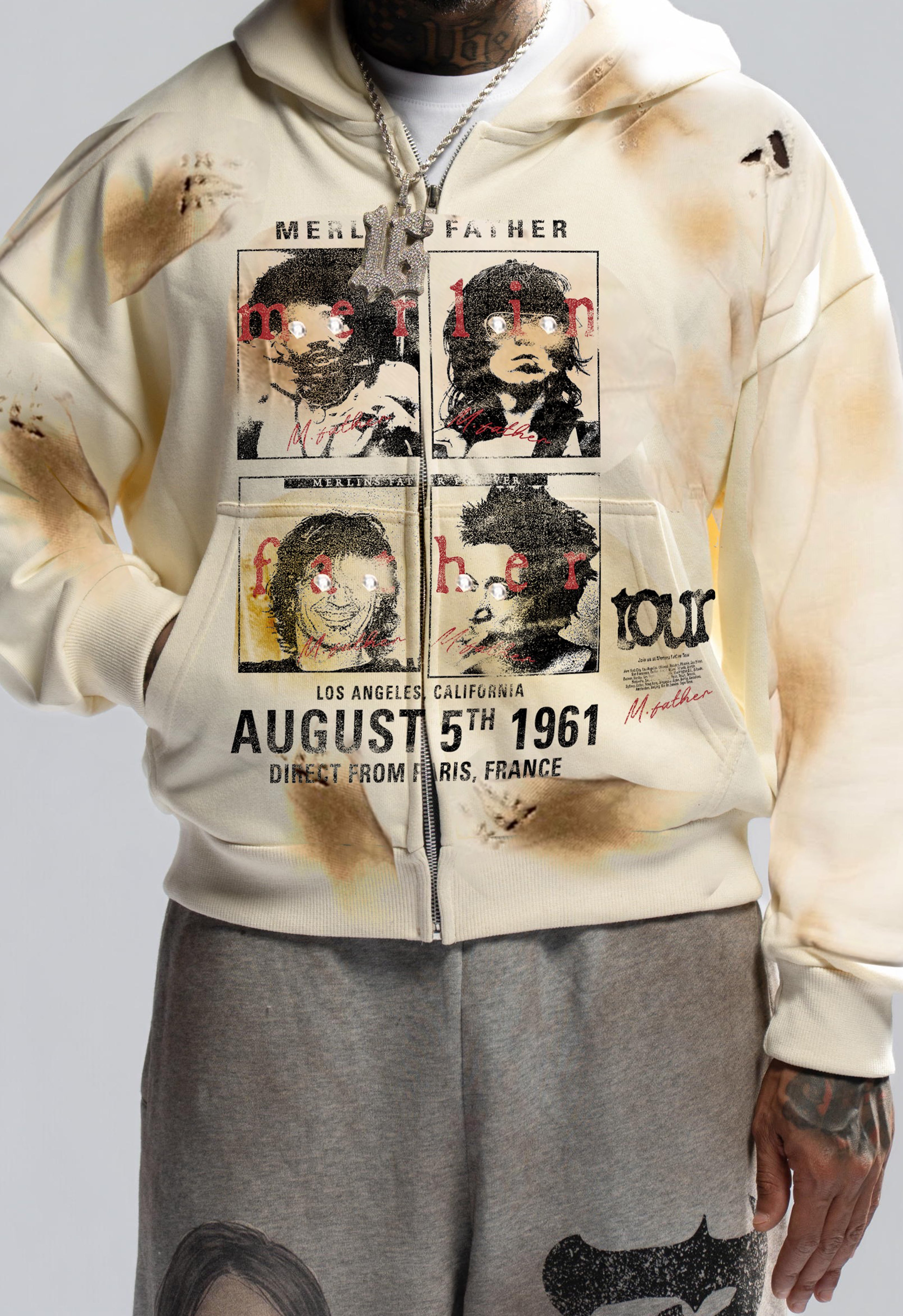 Desert Storm French Hoodie