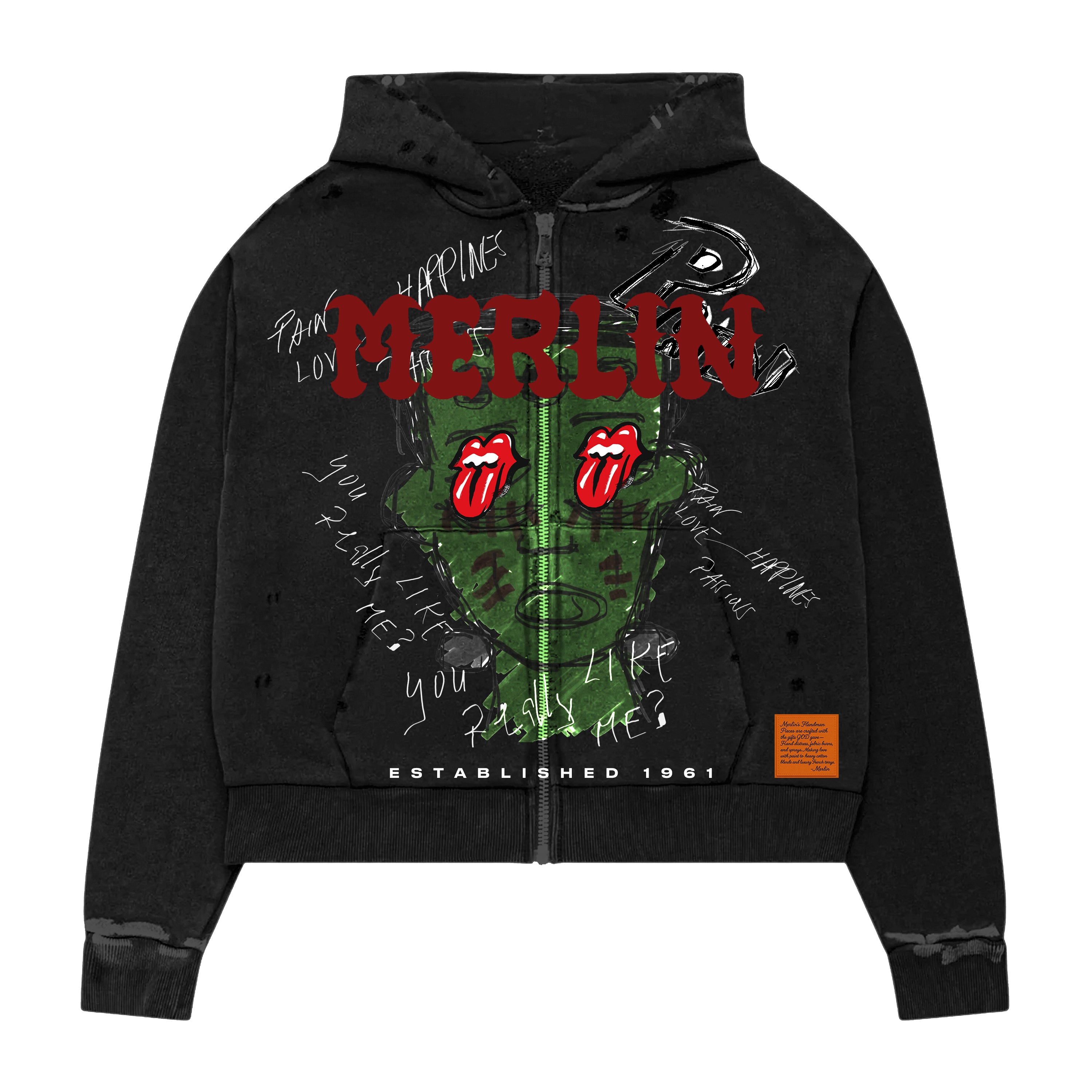 Handmade Zombie Hoodie