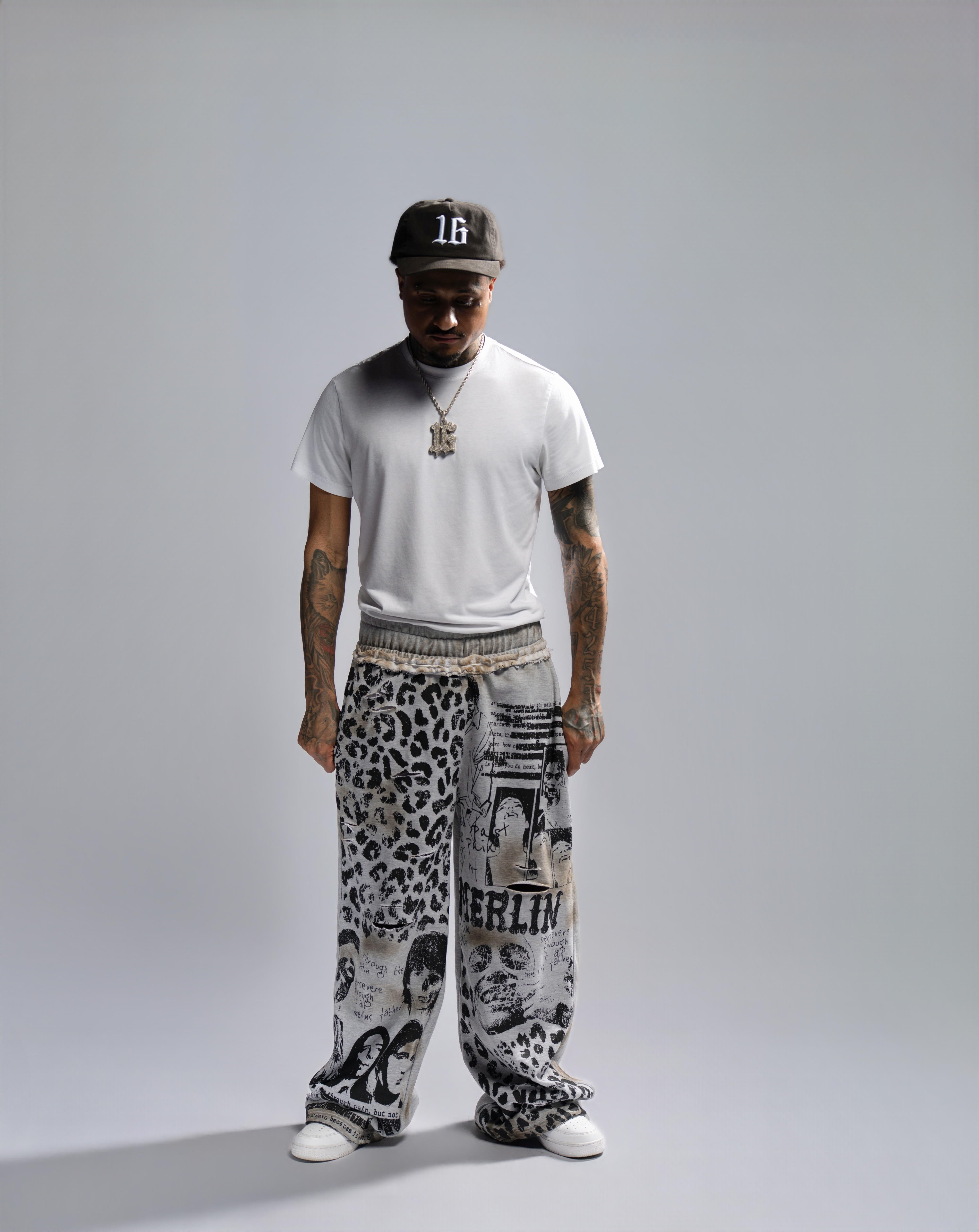 Merlin Handmade Cheetah Pants