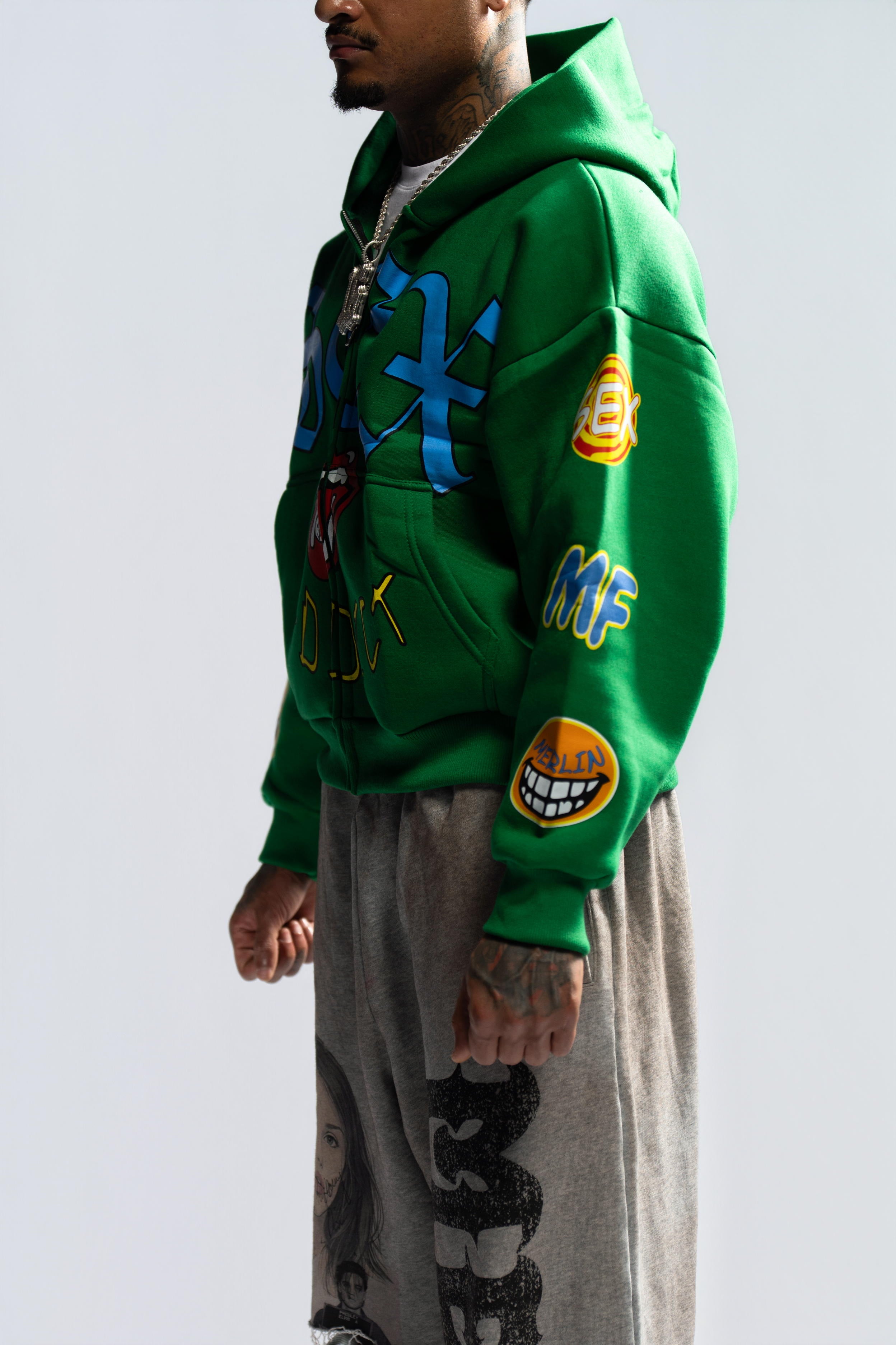 Loaded Addiction Hoodie Green