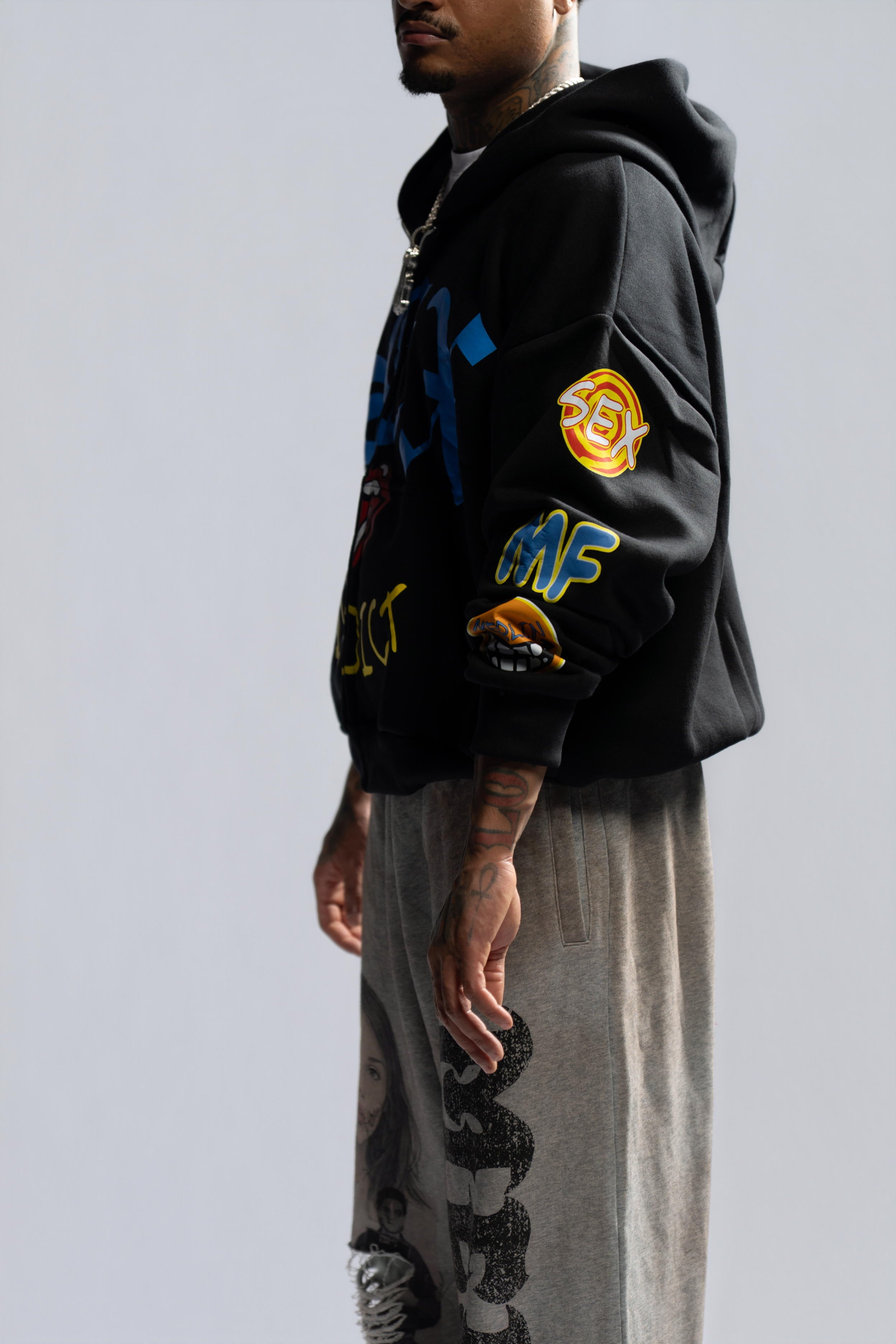 Loaded Addiction Hoodie Black