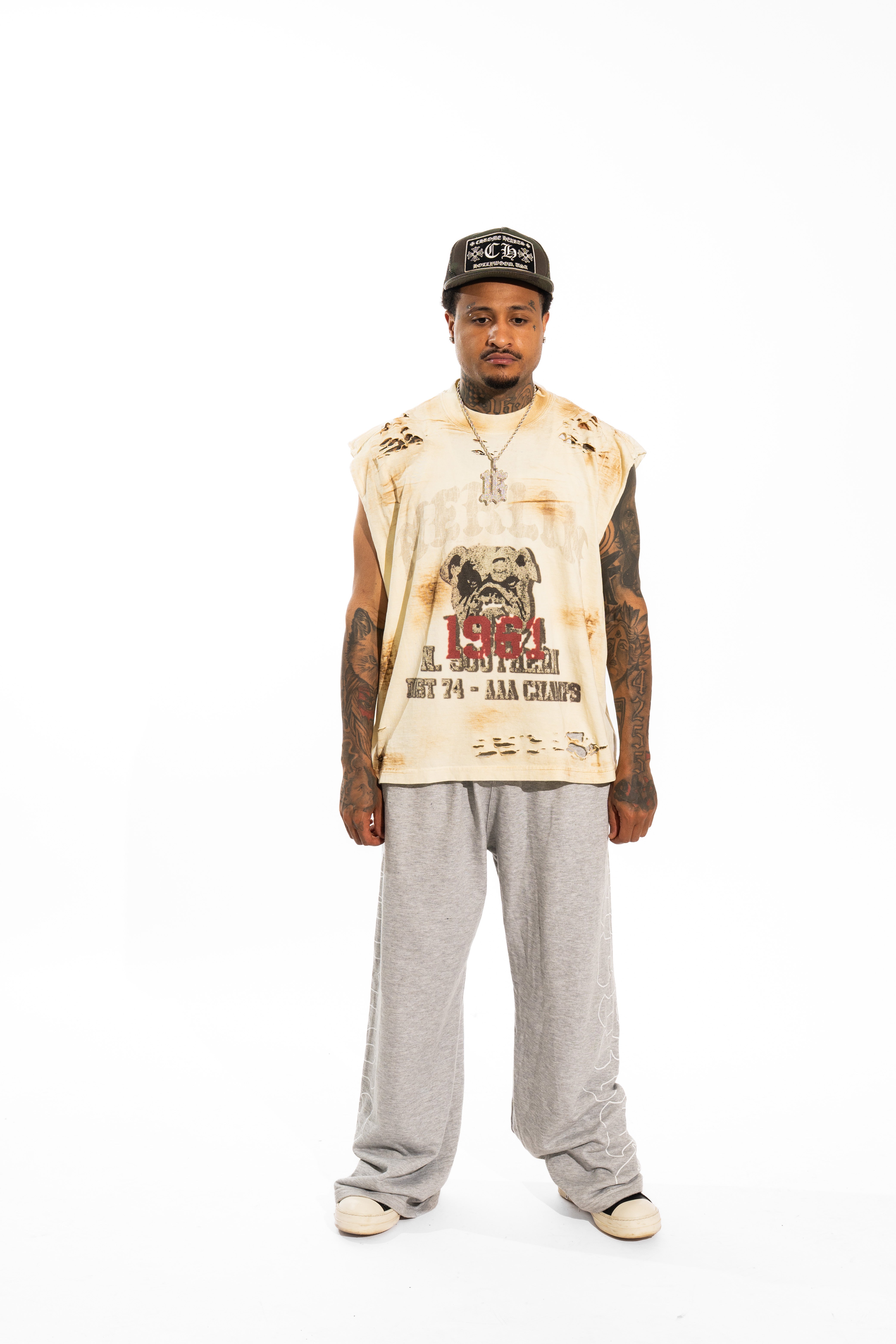 Bulldogs Champ Tee Cream