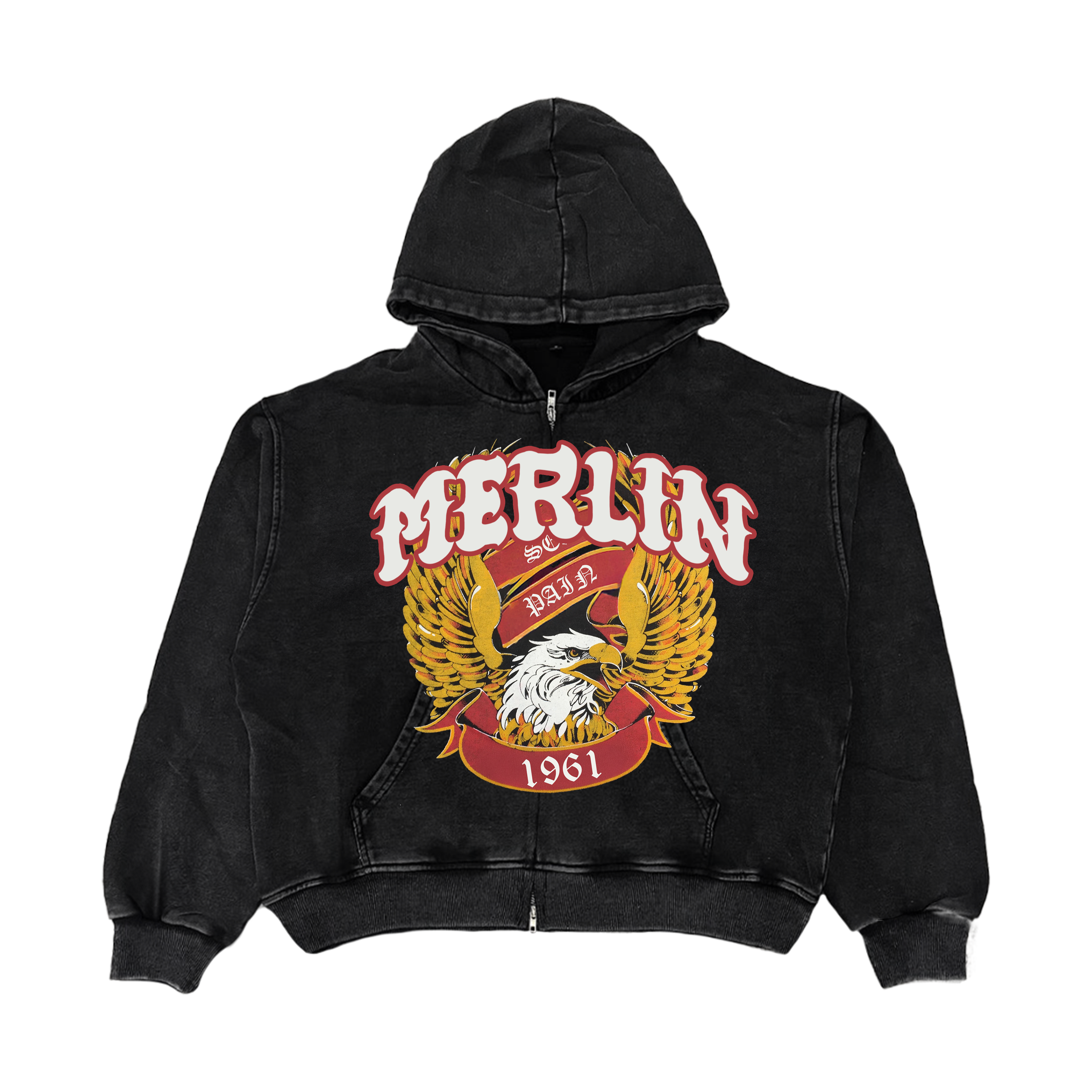 Hall Of Pain Hoodie Black