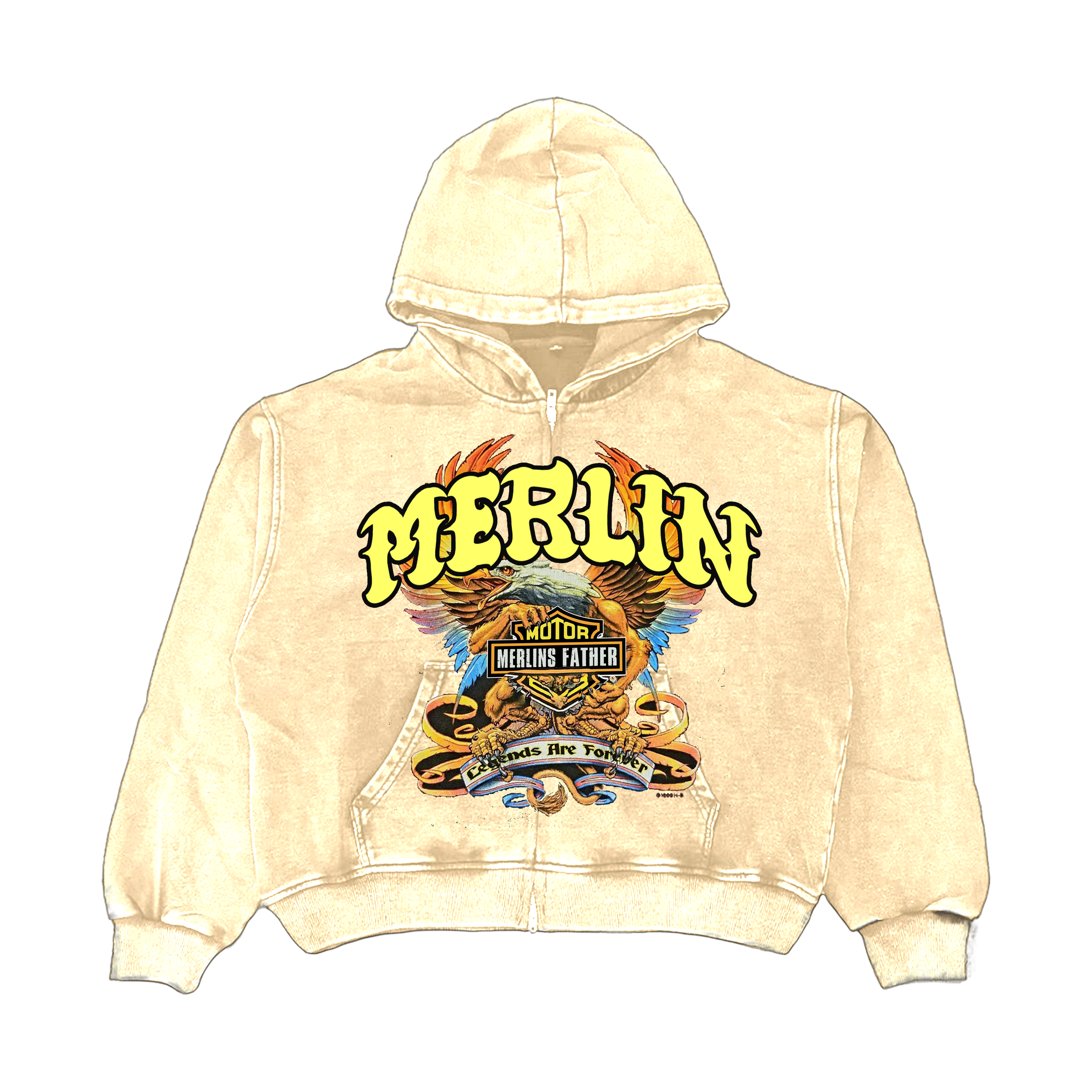 Legends Are Forever Hoodie Cream