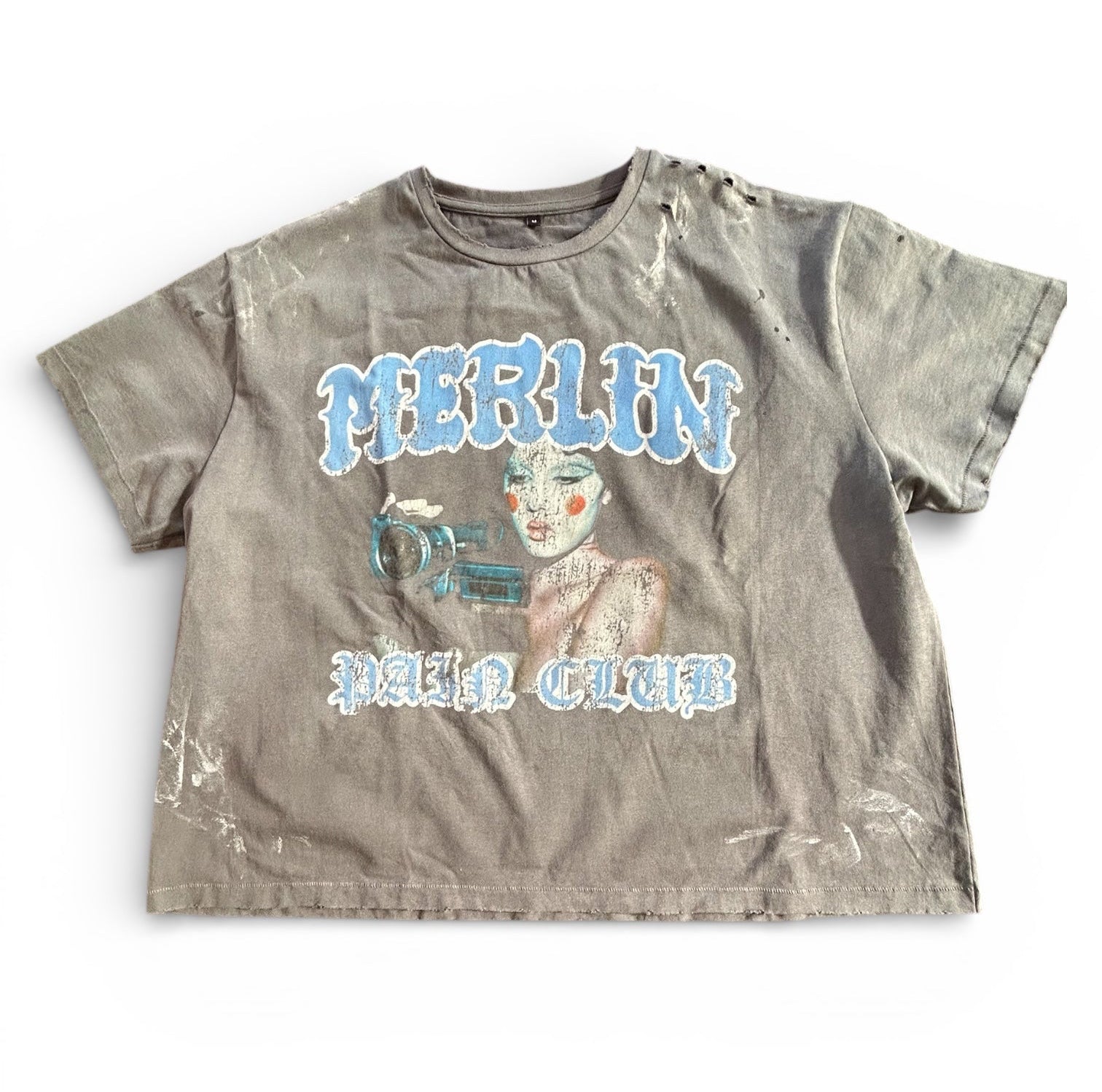Pain Club Distress Tee