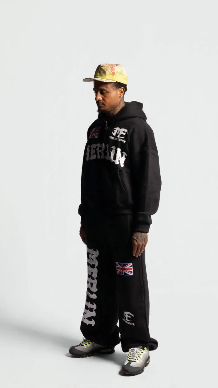 Uk Merlin Hoodie Black