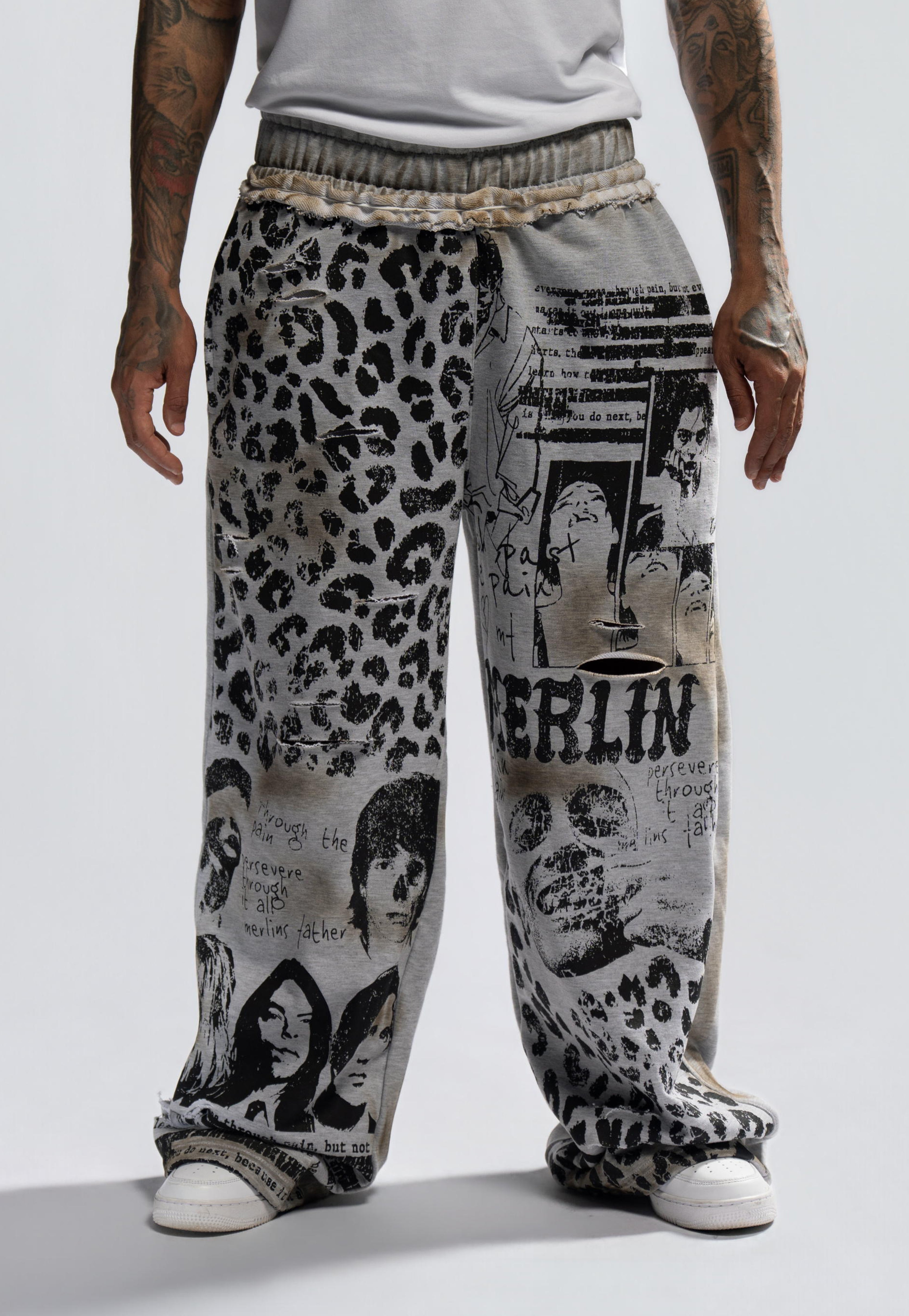 Merlin Handmade Cheetah Pants